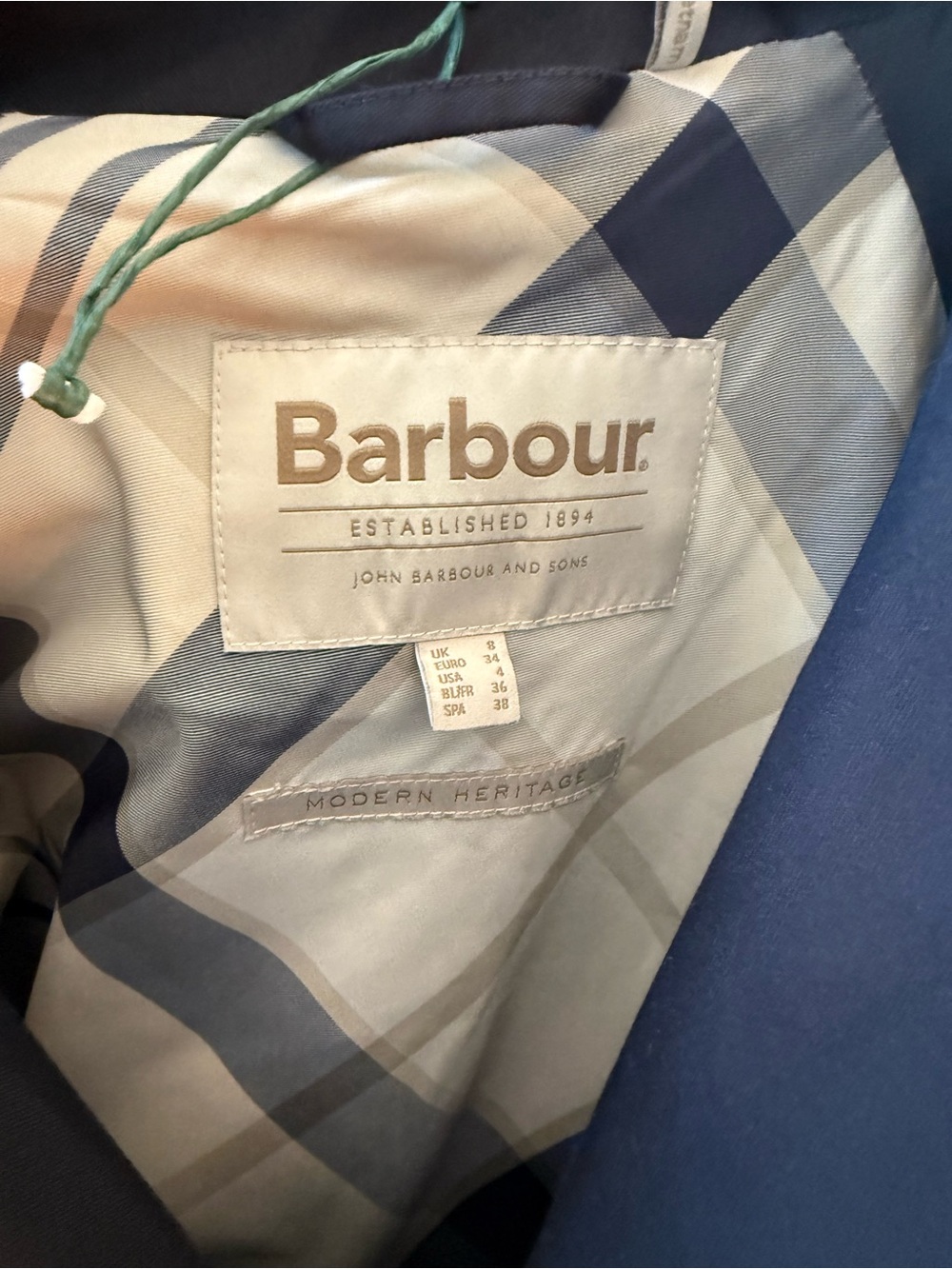 Barbour Adare Showerproof Trench Coat View 5
